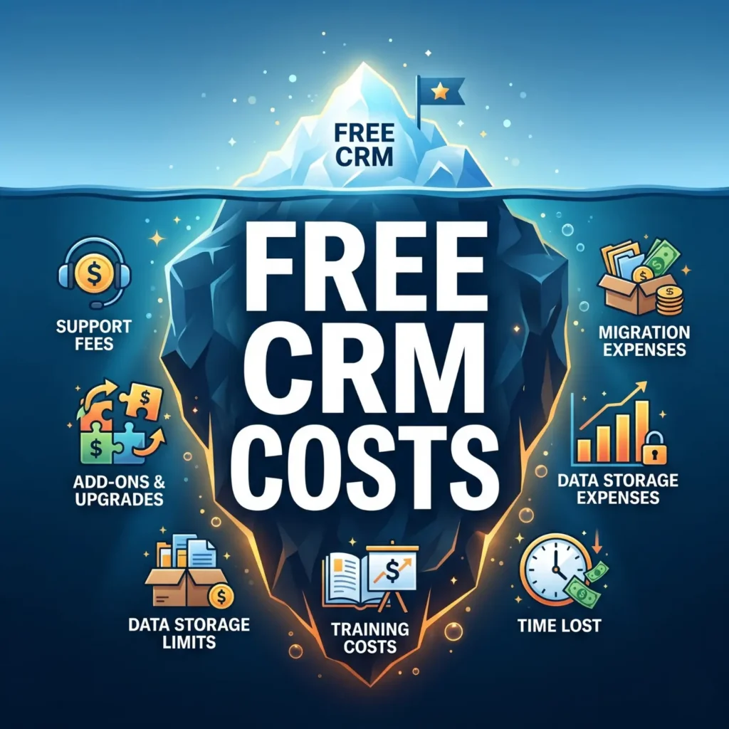 The hidden costs of free CRM software