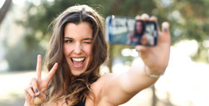 Influencer Taking Selfie