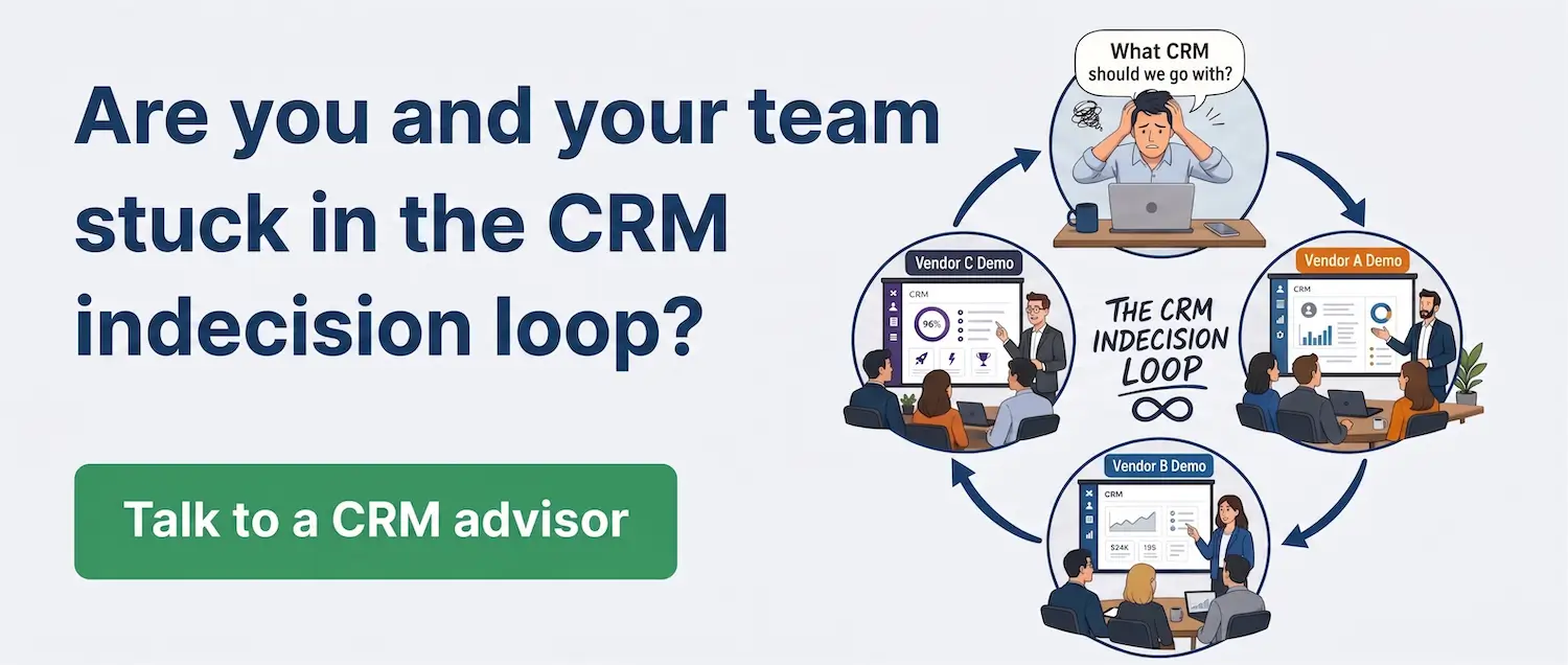 Are you stuck in the CRM indecision loop?