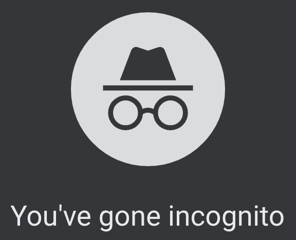 google chrome incognito icon