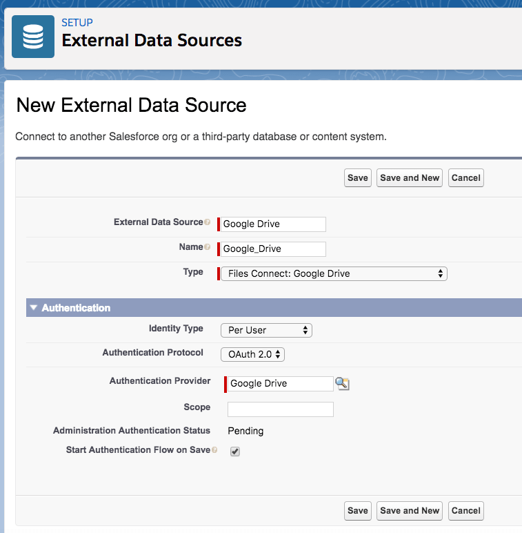 How to add Google Drive as Your Data Source