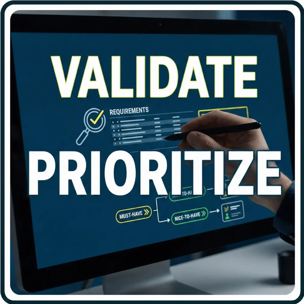 Validate and Prioritize CRM Requirements