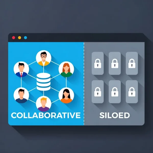 Collaborative vs. Siloed CRM