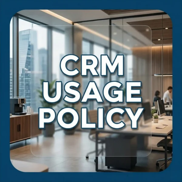 CRM Usage Policy