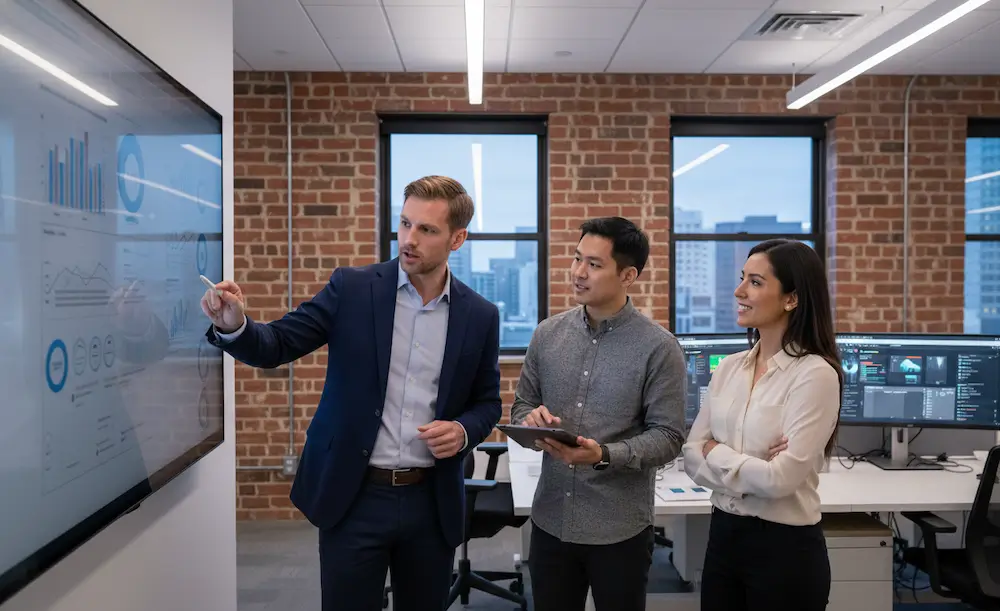 B2B Service Company Employees