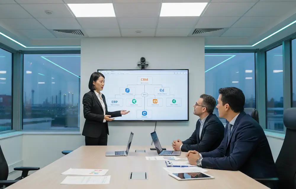 Discussing Use of CRM Consultant