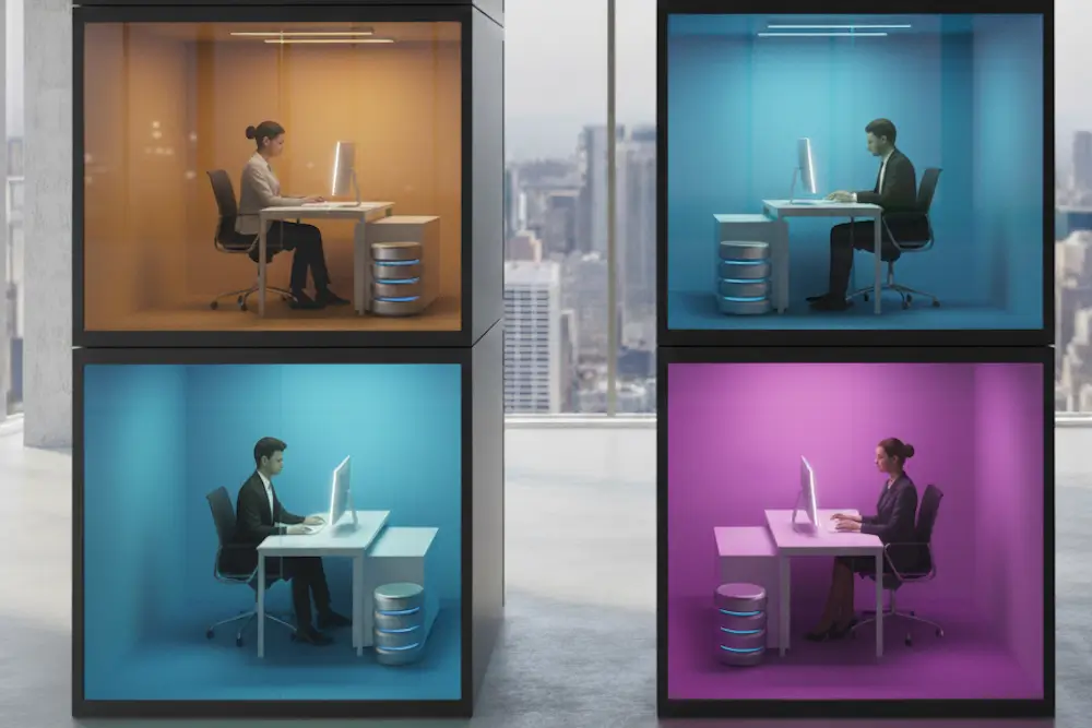 Siloed Employees and Databases