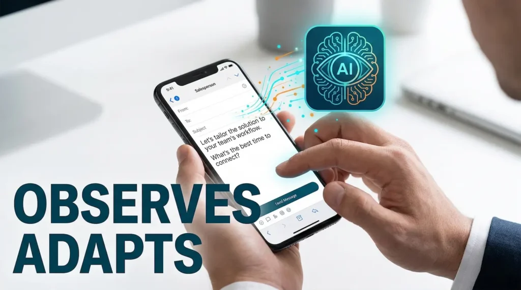 CRM AI Observes and Adapts