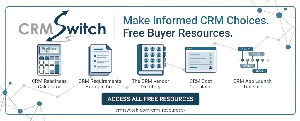 Free CRM Buyer Resources