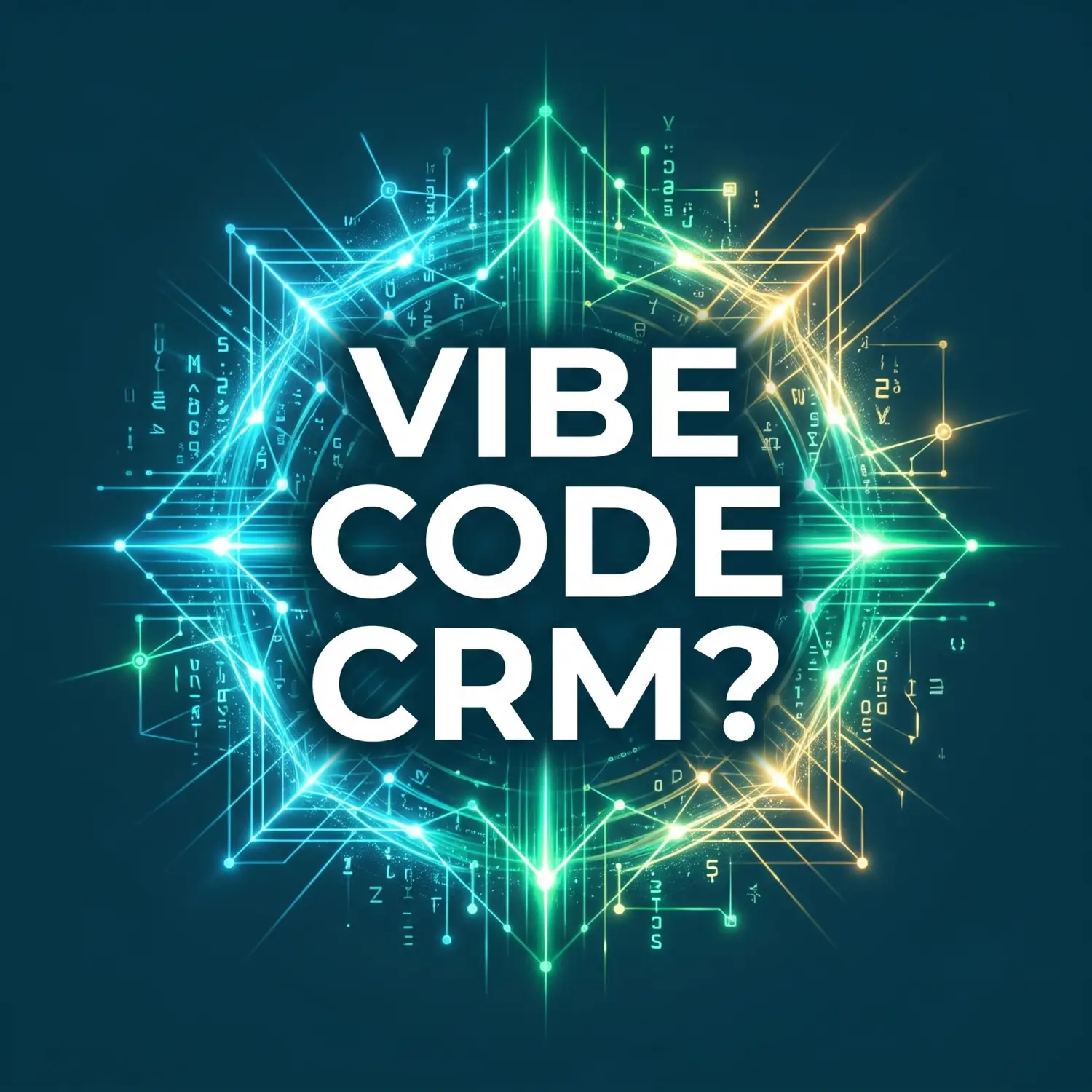 Should you vibe code your CRM?