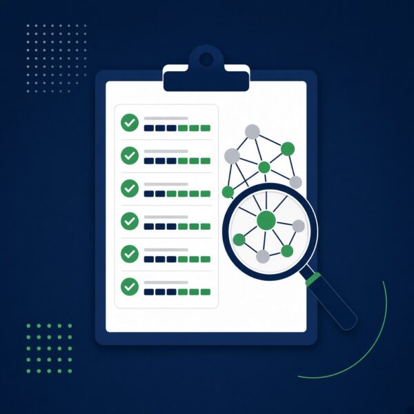 Clipboard scorecard for evaluating CRM software selection criteria